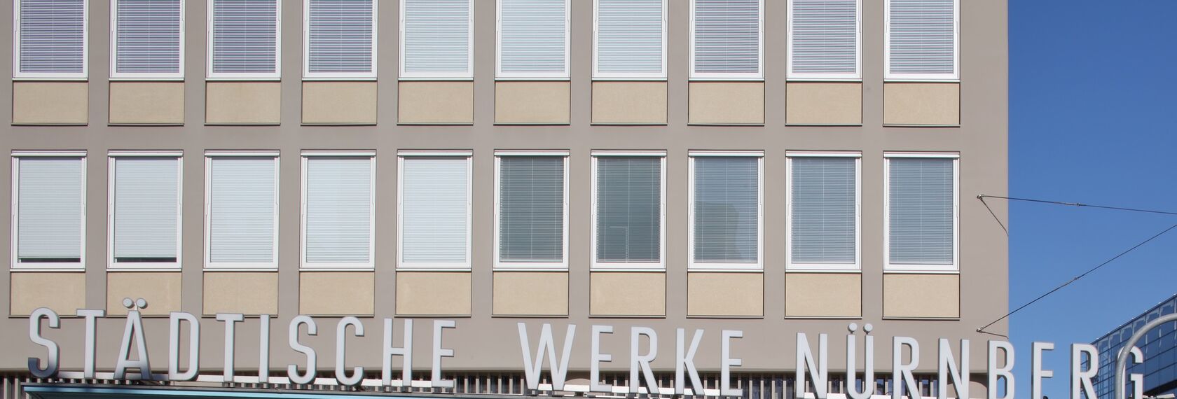 thermfix vario Vliesgevels and unico Ramen - Plaerrer high-rise building, Nuremberg located in Nürnberg, Duitsland